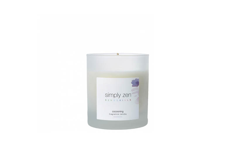 cocooning fragance candle