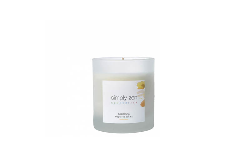 heartening fragance candle